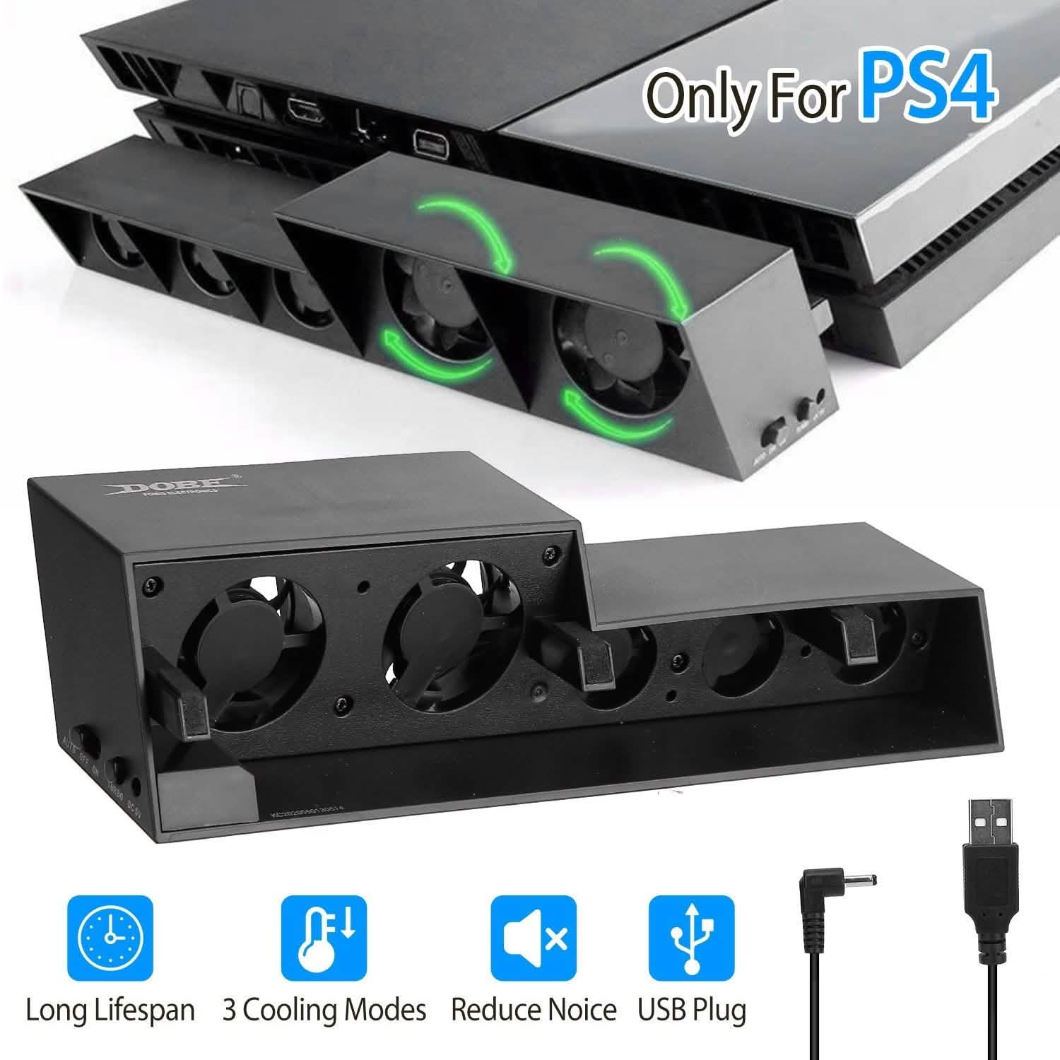 Ventilateur de refroidissement pour console de jeu PS4