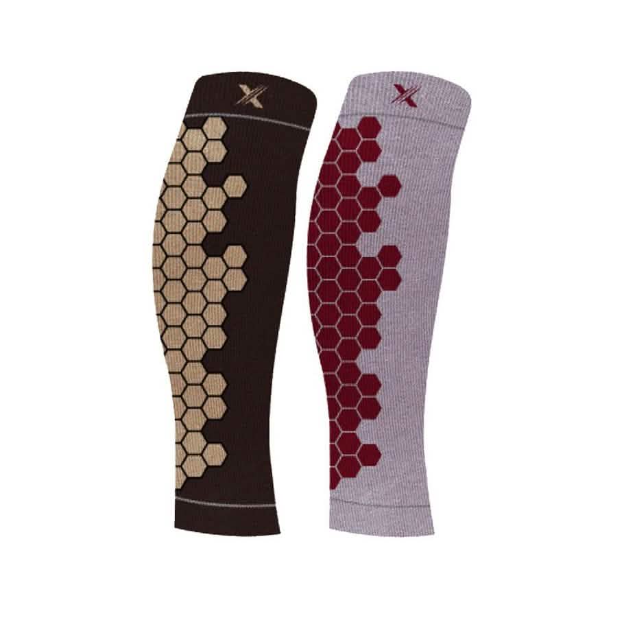 Manchons de compression et de soutien haute performance pour mollets, infusés de cuivre