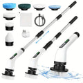 Brosse de nettoyage électrique sans fil, à vitesse de rotation doublement réglable