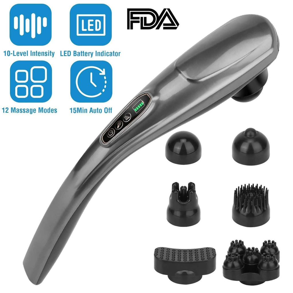 Masseur dorsal portatif sans fil