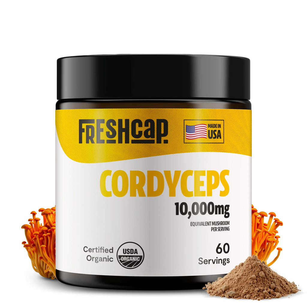 Poudre d'extrait de champignon Cordyceps
