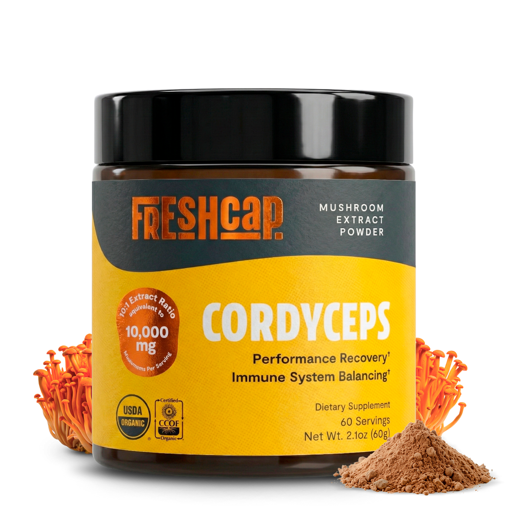 Poudre d'extrait de champignon Cordyceps