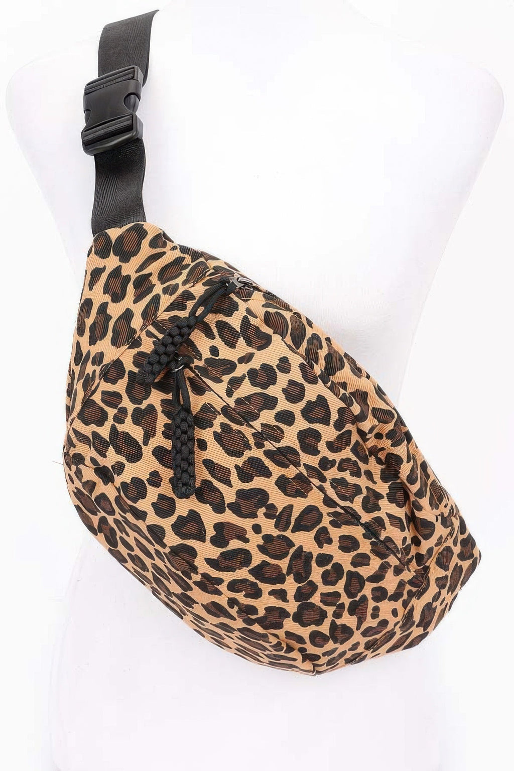 Sac bandoulière Leo en toile de coton