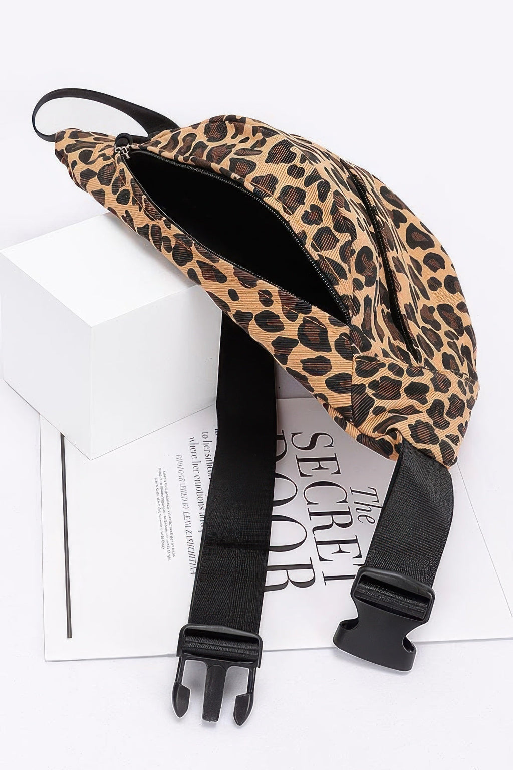 Sac bandoulière Leo en toile de coton