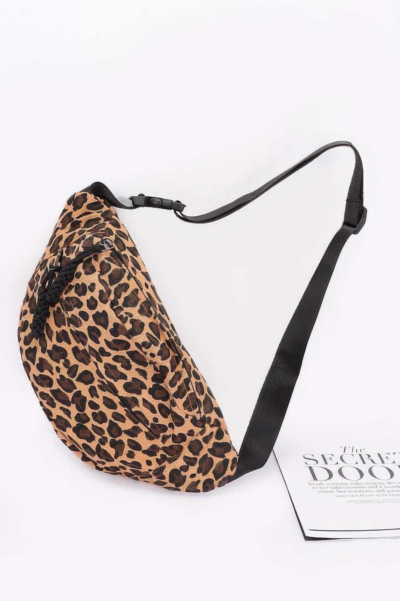 Sac bandoulière Leo en toile de coton