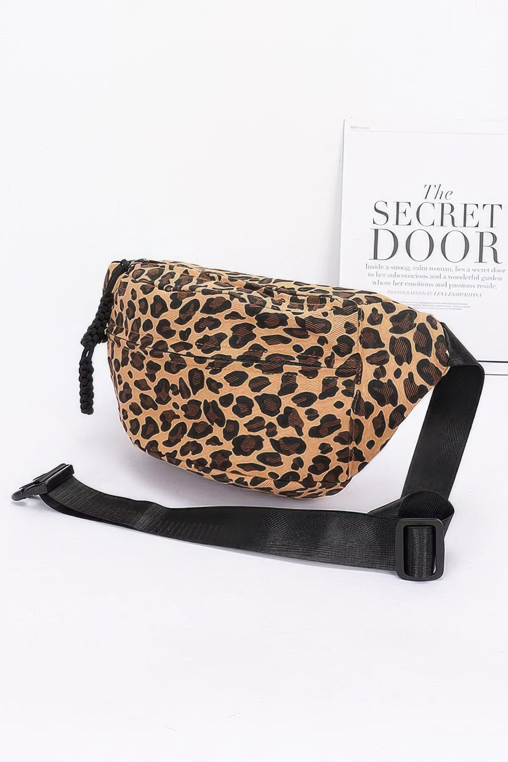 Sac bandoulière Leo en toile de coton
