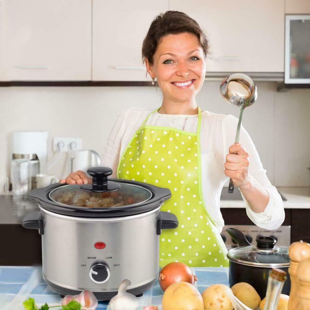 Mijoteuse Courant de 1,4 litre en acier inoxydable