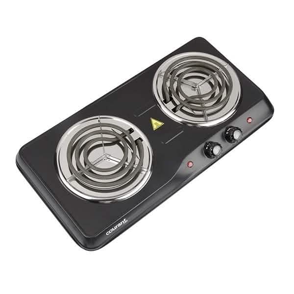Double plaque de cuisson électrique Courant 1700 watts