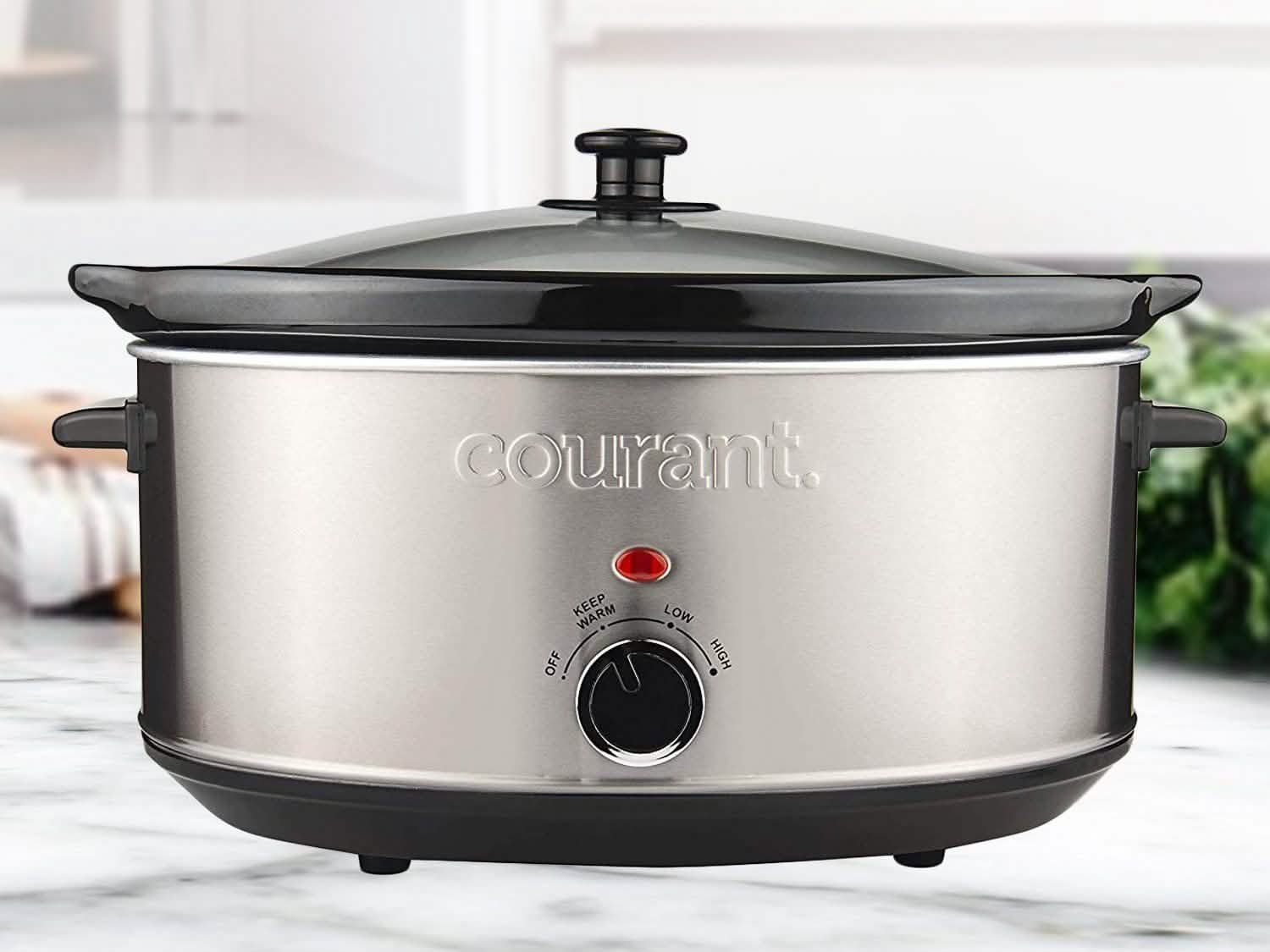 Autocuiseur ovale en acier inoxydable Courant 7,0 pintes