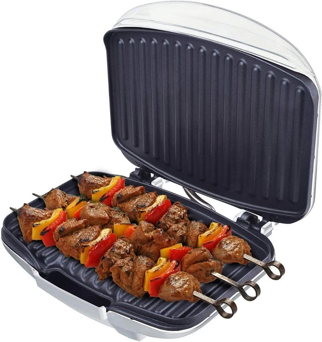 Courant CCG-5681 Gril de contact Grill Champ 4 portions (Blanc)