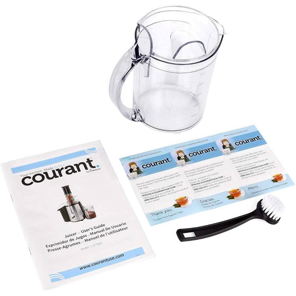 Extracteur de jus Courant avec réservoir à pulpe extra-large de 1,8 L