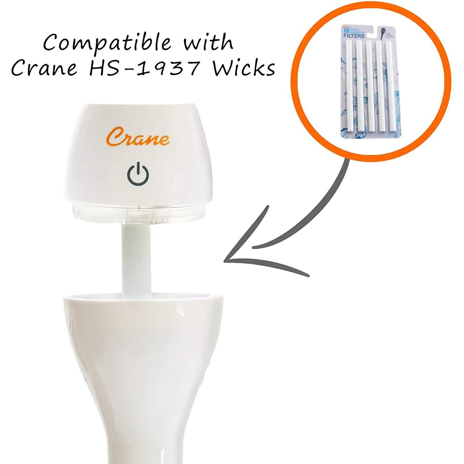 Humidificateur ultrasonique portable à vapeur froide Crane USA INC EE-5950