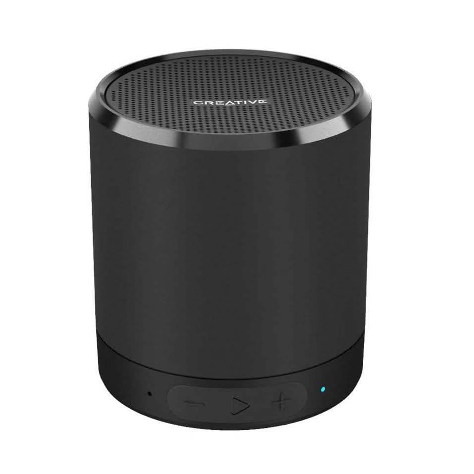 Mini-enceinte portable Creative Metallix - Noire (reconditionnée)