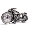 Réveil analogique silencieux motif moto créatif, réveil de bureau, cadeau d'anniversaire créatif pour la maison, horloge sympa