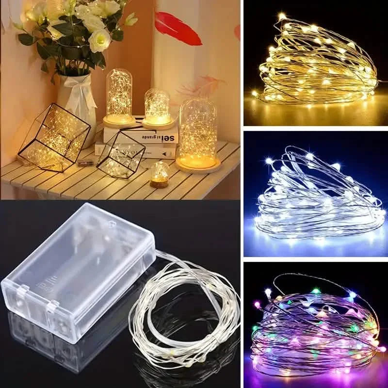 Guirlande Lumineuse Créative pour Chambre, Fête, Mariage, Camping et Randonnée en Extérieur et Décoration