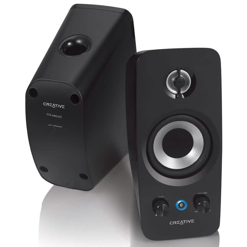 Système de haut-parleurs sans fil Bluetooth 2.0 Creative T15