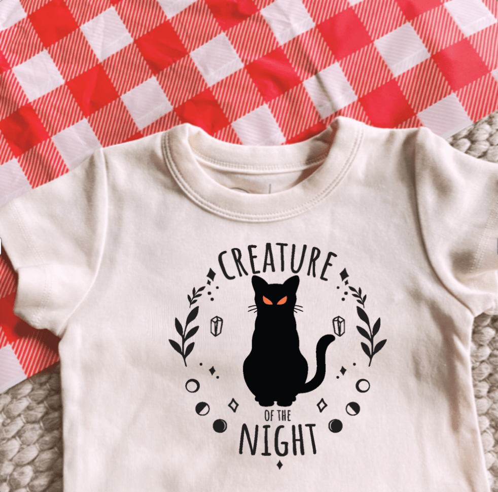body graphique | créature de la nuit