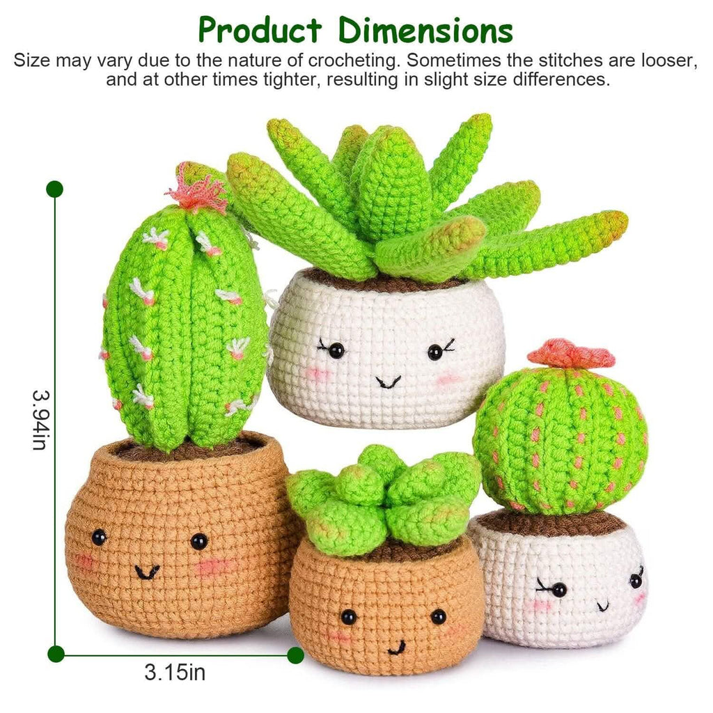 Kit de crochet pour débutants Fournitures de tricot DIY