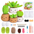 Kit de crochet pour débutants Fournitures de tricot DIY