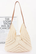 Sac bandoulière en crochet avec pochette