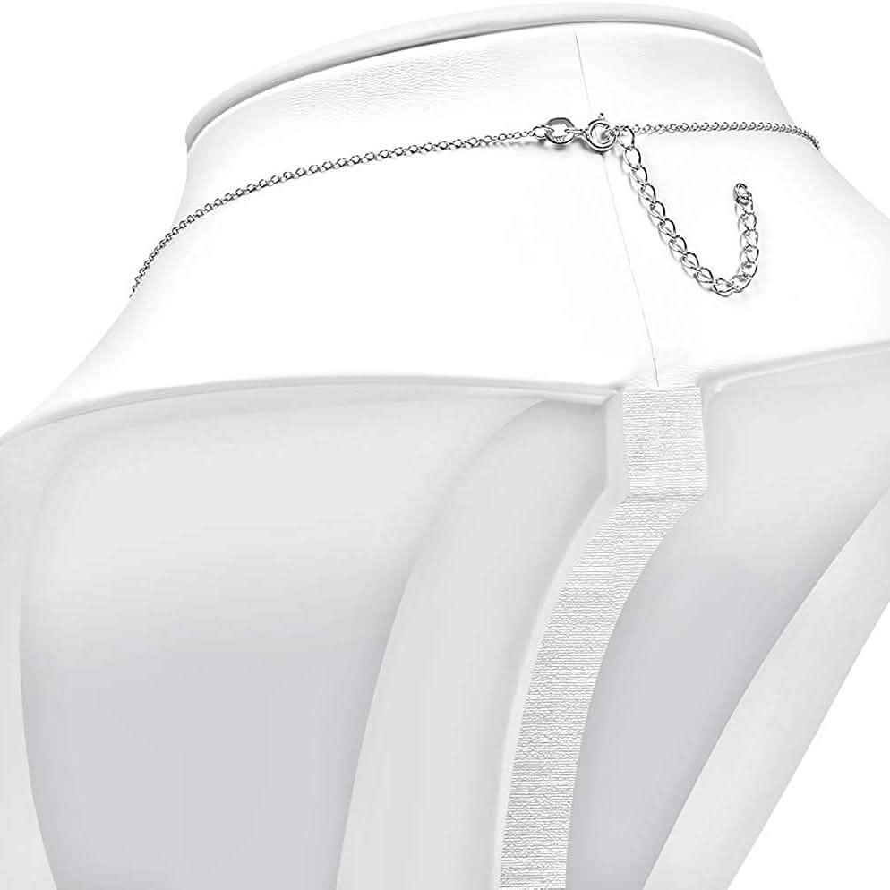 Collier Lariat Croix