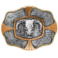 Boucle de ceinture Crâne de bœuf Crumine