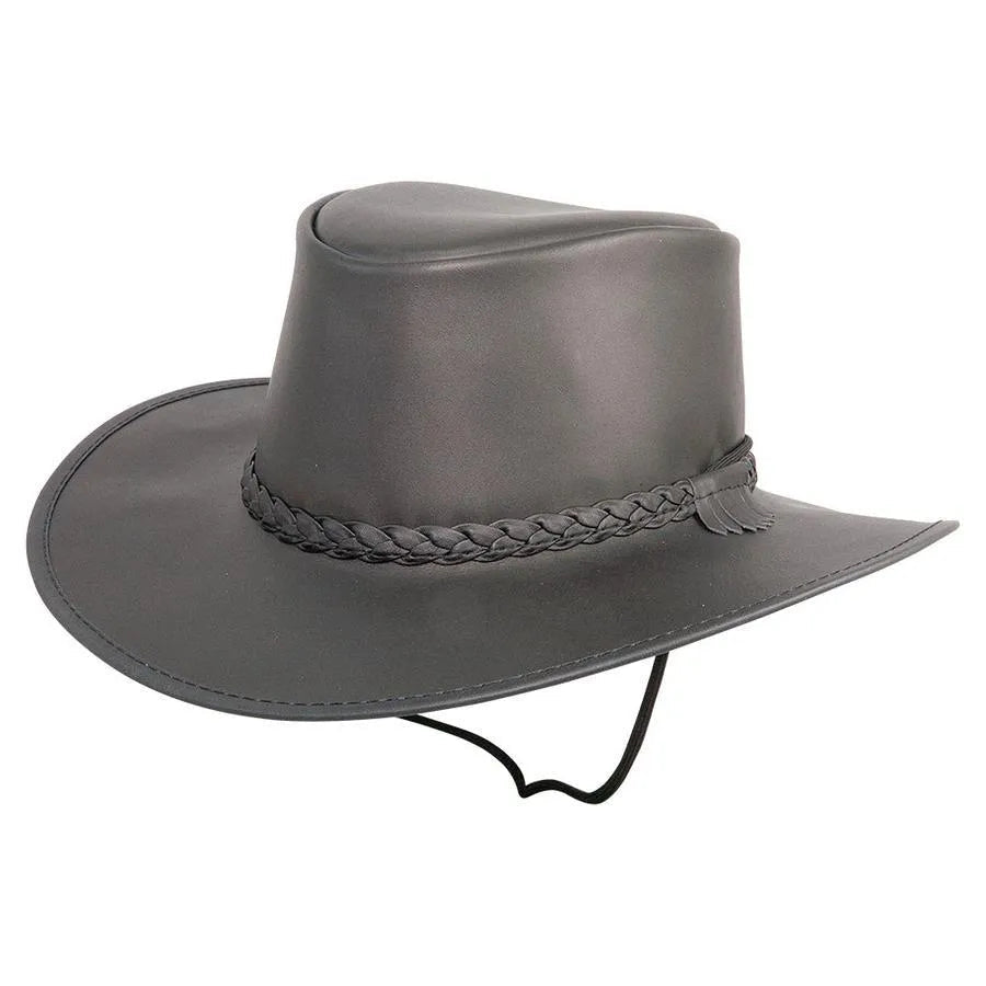 Chapeau australien en cuir Head'n Home Crusher
