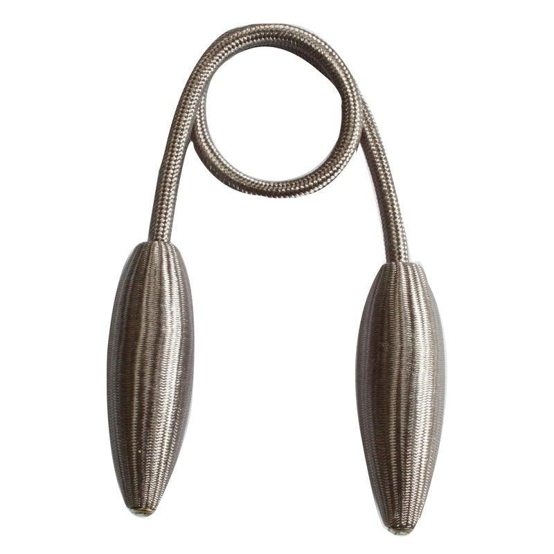 Embrasses de Rideaux Crochets de Maintien Clips Boucle en Polyester Jolis et Tendance Accessoires Décoratifs Maison Embrasses Créatives pour Fenêtres Attaches en Torsion Style Européen Supports de Rideaux Sur Mesure Décoratifs 57cm