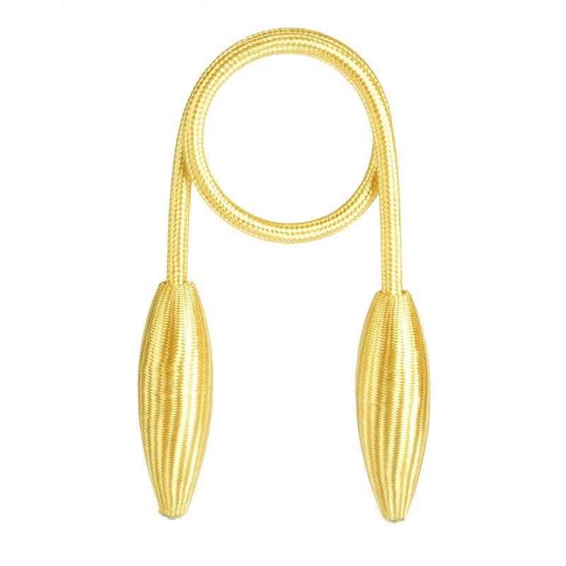 Embrasses de Rideaux Crochets de Maintien Clips Boucle en Polyester Jolis et Tendance Accessoires Décoratifs Maison Embrasses Créatives pour Fenêtres Attaches en Torsion Style Européen Supports de Rideaux Sur Mesure Décoratifs 57cm