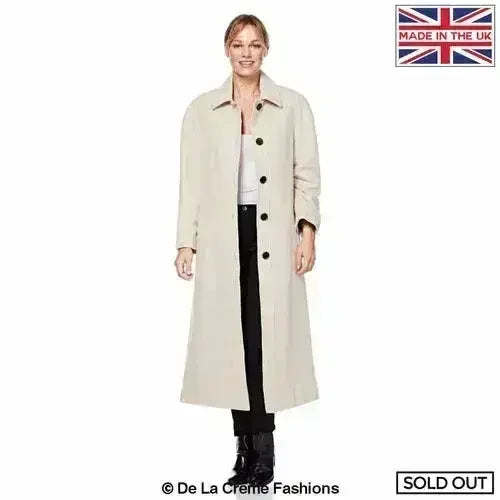 Manteau en Laine et Cachemire Grande Taille - Courbes Sublimées | Femstylo
