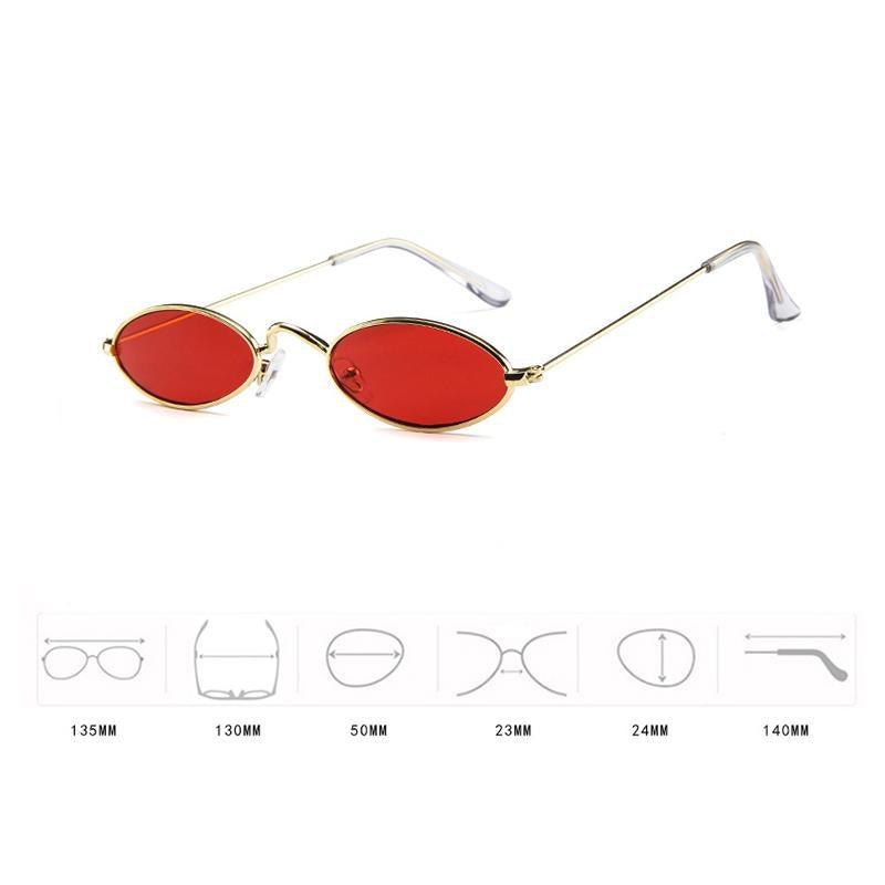Lunettes de soleil rondes noires mignonnes style rétro, lunettes de soleil femme, petite monture ovale vintage en métal léger pour femme