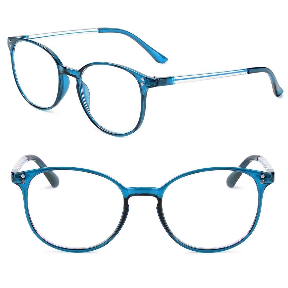 Lunettes de vue mignonnes et transparentes pour femmes, monture carrée rétro, lunettes de lecture haute définition, unisexe, anti-lumière bleue, montures de lunettes en PC ultra légères, soins de la vue +1.00~4.00