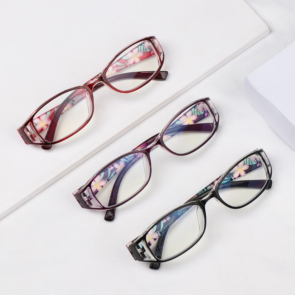 Lunettes de vue mignonnes et transparentes pour femmes, monture carrée rétro, lunettes de lecture haute définition, unisexe, anti-lumière bleue, montures de lunettes en PC ultra légères, soins de la vue +1.00~4.00