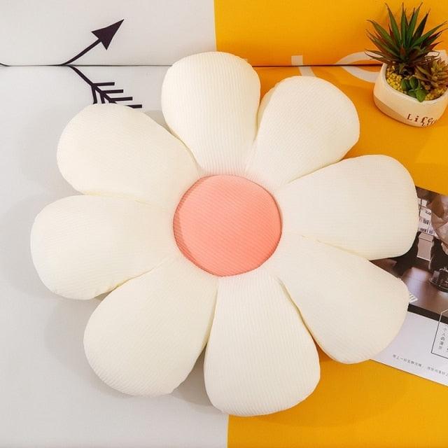 Cute Daisy Pillow Stuffed Flower Toy Doll Flower Floor Super Soft Seat Cushion on The Sofa Flower Floor Pillow Seating Cushion Floor Pillows Kids Girls Gifts Home Decor Flower Floor Pillow Seating Cushion Cute Room Decor for Girls Teens Tweens Toddlers