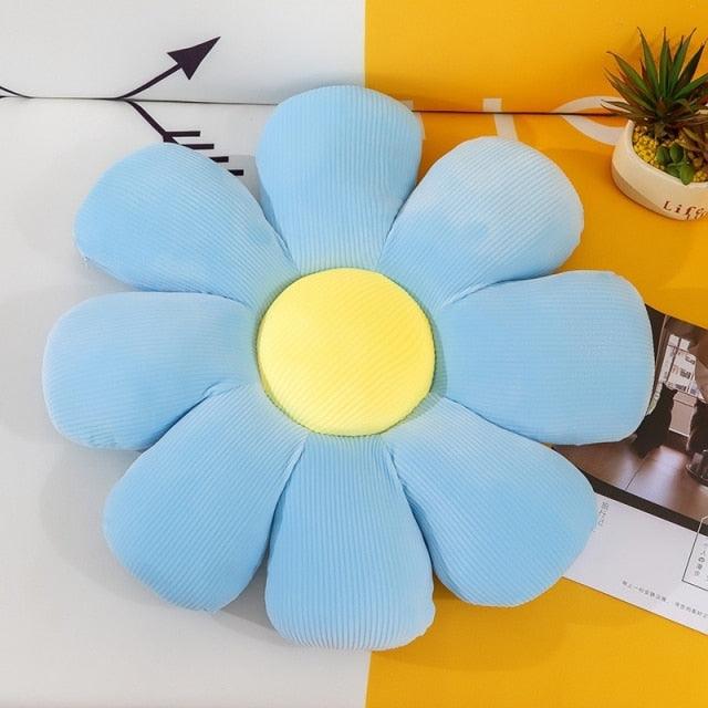 Cute Daisy Pillow Stuffed Flower Toy Doll Flower Floor Super Soft Seat Cushion on The Sofa Flower Floor Pillow Seating Cushion Floor Pillows Kids Girls Gifts Home Decor Flower Floor Pillow Seating Cushion Cute Room Decor for Girls Teens Tweens Toddlers