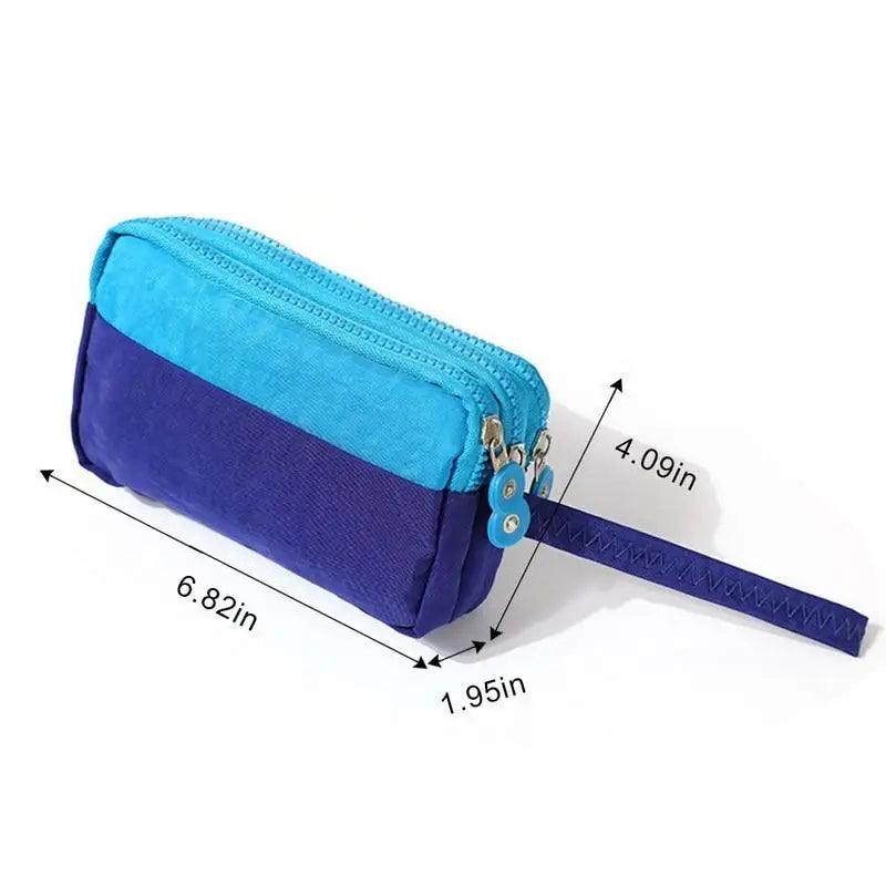 Portefeuille femme en cuir rose mignon, mini-sac à glissière tendance et élégant pour femmes, portefeuilles courts et simples