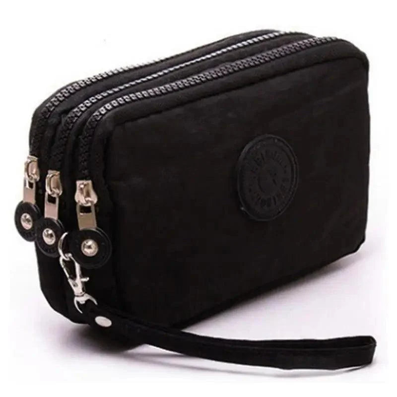 Portefeuille femme en cuir rose mignon, mini-sac à glissière tendance et élégant pour femmes, portefeuilles courts et simples
