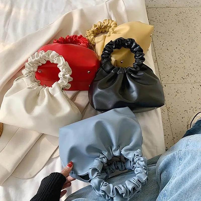 Jolis petits sacs à main en cuir pour femmes, style vintage, sacs à bandoulière, sacs à main et porte-monnaie pour femmes
