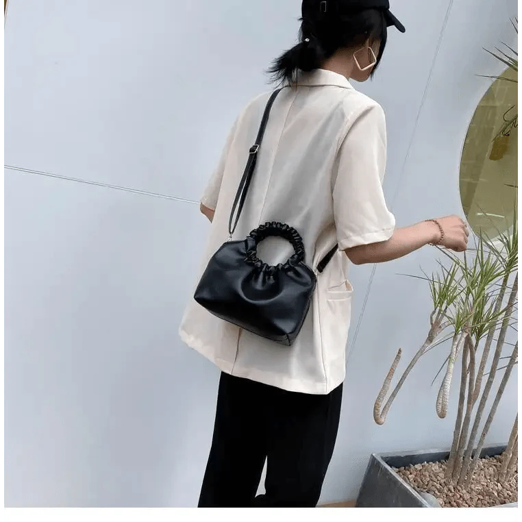 Jolis petits sacs à main en cuir pour femmes, style vintage, sacs à bandoulière, sacs à main et porte-monnaie pour femmes