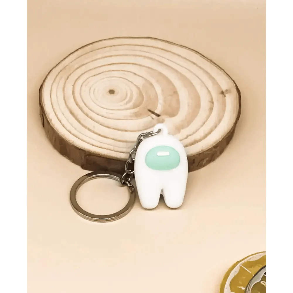 Porte-clés de voiture en acier inoxydable mignon, jeux chauds, jouets, périphériques, cadeau pour petits amis et petites amies