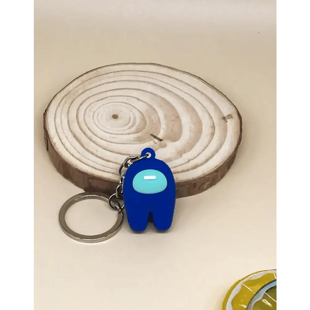 Porte-clés de voiture en acier inoxydable mignon, jeux chauds, jouets, périphériques, cadeau pour petits amis et petites amies