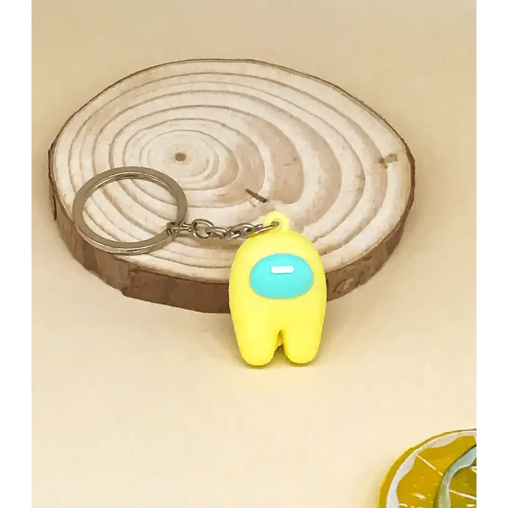 Porte-clés de voiture en acier inoxydable mignon, jeux chauds, jouets, périphériques, cadeau pour petits amis et petites amies