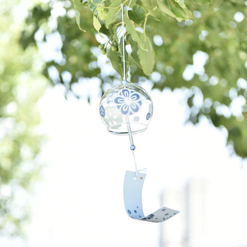 Jolies Clochettes Éoliennes en Verre Faites à la Main, Cadeau d'Anniversaire, Cadeau de Noël, Décorations pour la Maison, Carillons Éoliens en Verre, Pendentifs Faits à la Main pour Cadeau d'Anniversaire et Décorations pour la Maison