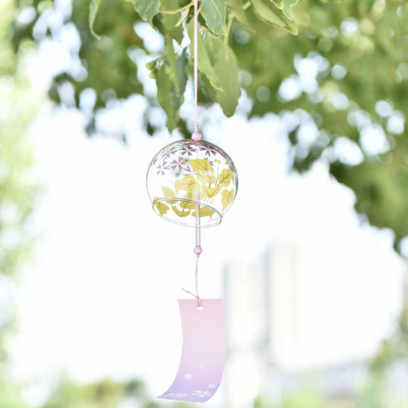 Jolies Clochettes Éoliennes en Verre Faites à la Main, Cadeau d'Anniversaire, Cadeau de Noël, Décorations pour la Maison, Carillons Éoliens en Verre, Pendentifs Faits à la Main pour Cadeau d'Anniversaire et Décorations pour la Maison