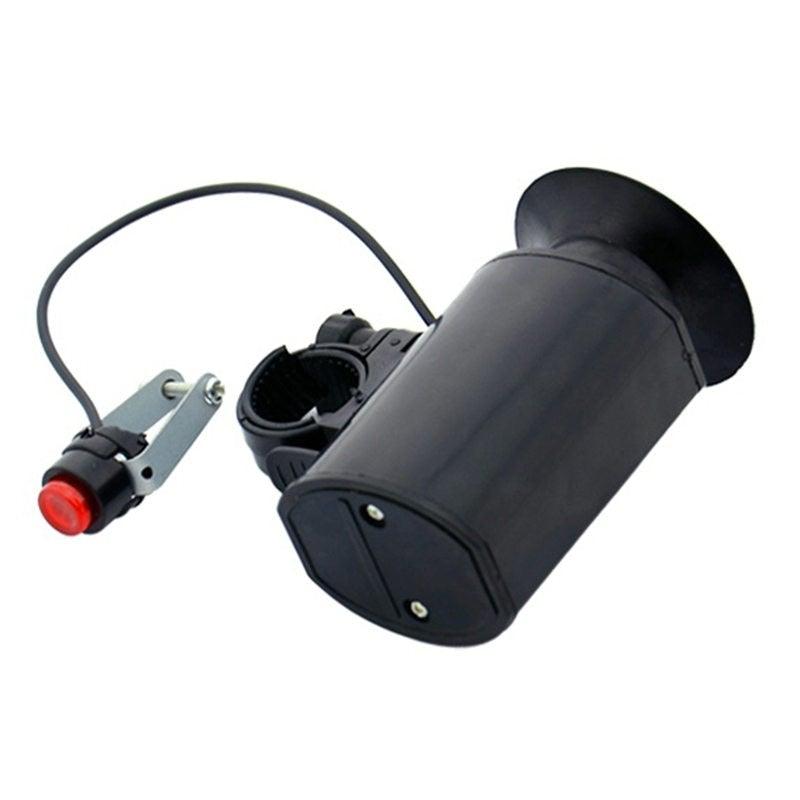 Klaxon électronique bruyant de vélo de route à 6 sons, sirène de vélo, klaxon électrique, sonnette de vélo, sonnette électronique super forte, sonnette d'alarme de guidon pour vélos de montagne et de route