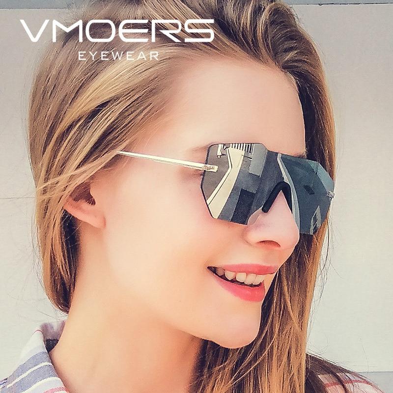 Lunettes de cyclisme Lunettes de soleil de sport Protection UV400 Baseball Pêche Ski Course Unisexe Lunettes de soleil polarisées de forme rectangulaire pour hommes et femmes Lunettes sans monture miroir de forme rétro