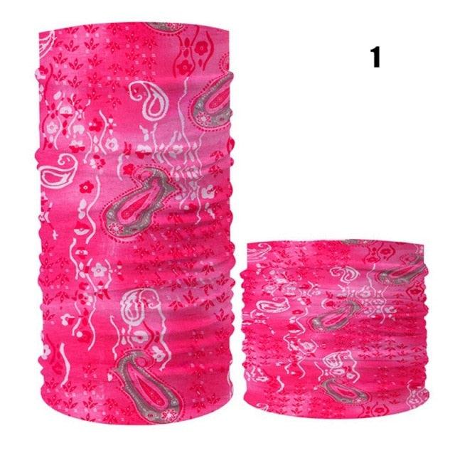 Masque de cyclisme pour sports de plein air, écharpe magique, bandeau imprimé, bracelet de vélo, bandana coupe-vent, protection solaire, masques de vélo, bandanas femme, homme, tour de cou, cagoule multifonction, cache-cou élastique anti-UV pour femme