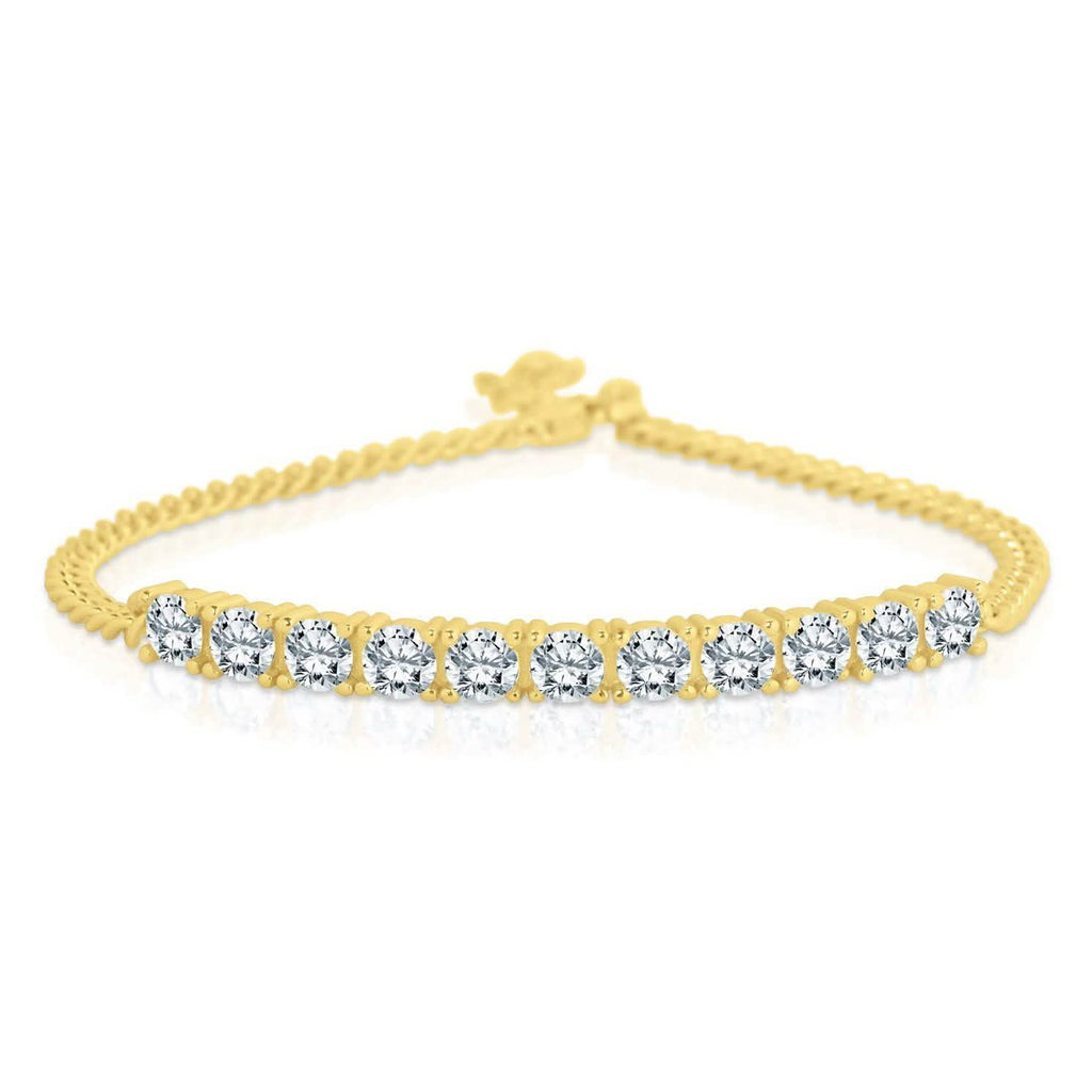 Bracelet manchette CZ