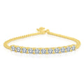 Bracelet manchette CZ