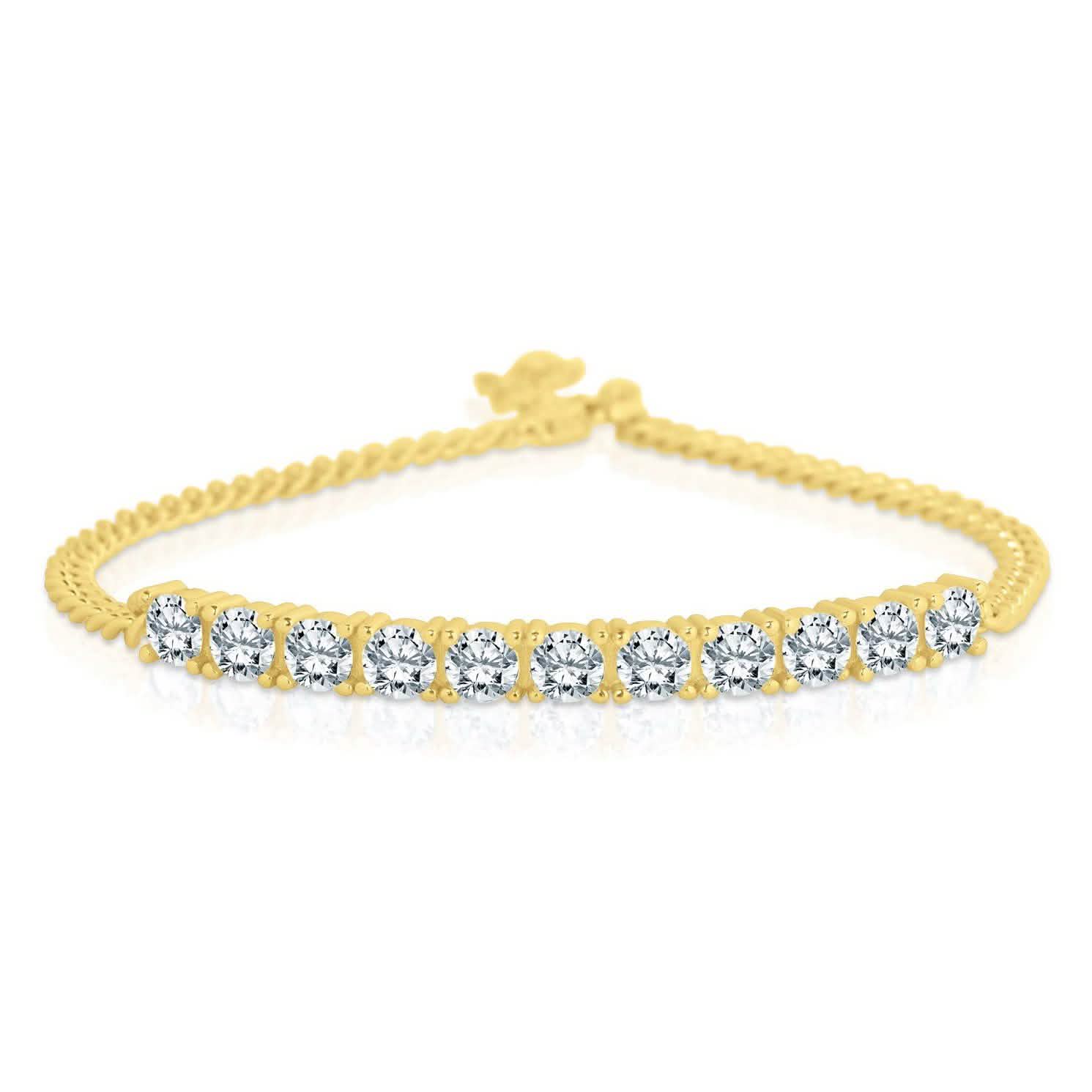 Bracelet manchette CZ
